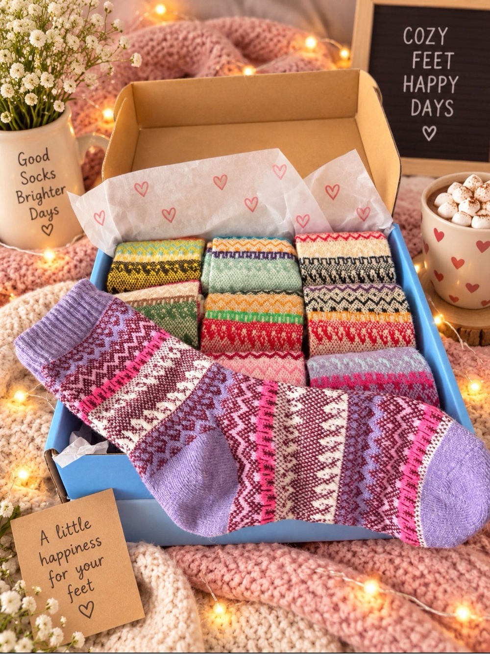 # WARM WINTER SOCKS